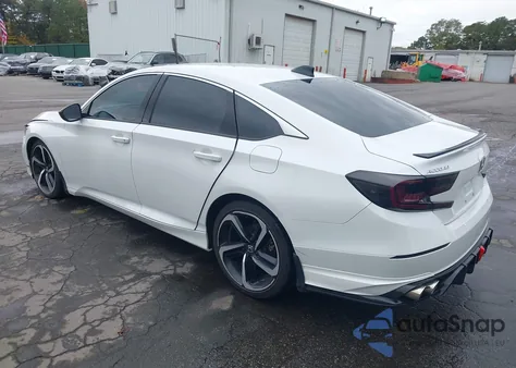 2021 Honda Accord Sport из США, поврежденный, VIN 1HGCV1F34MA116616